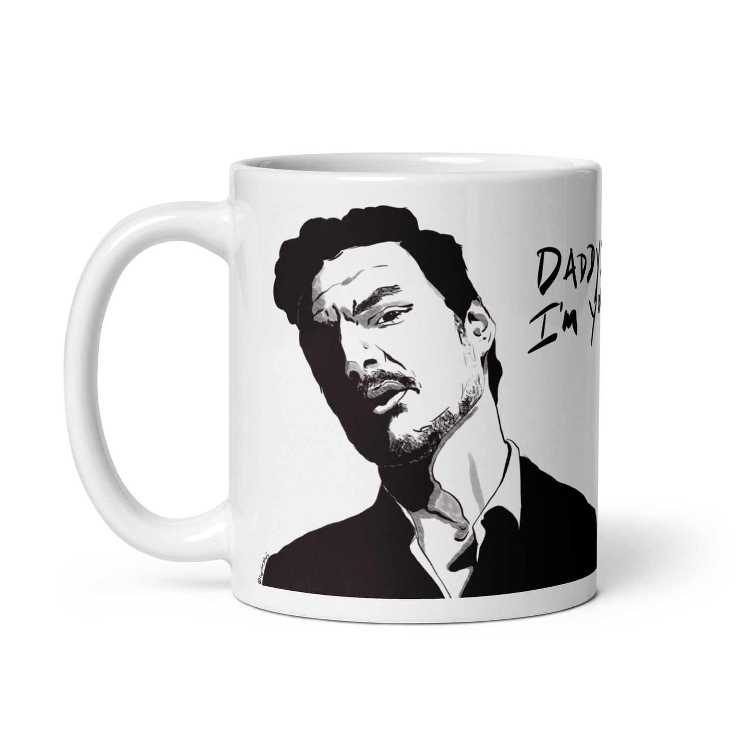 “Daddy is a vibe” Pedro Pascal quote mug