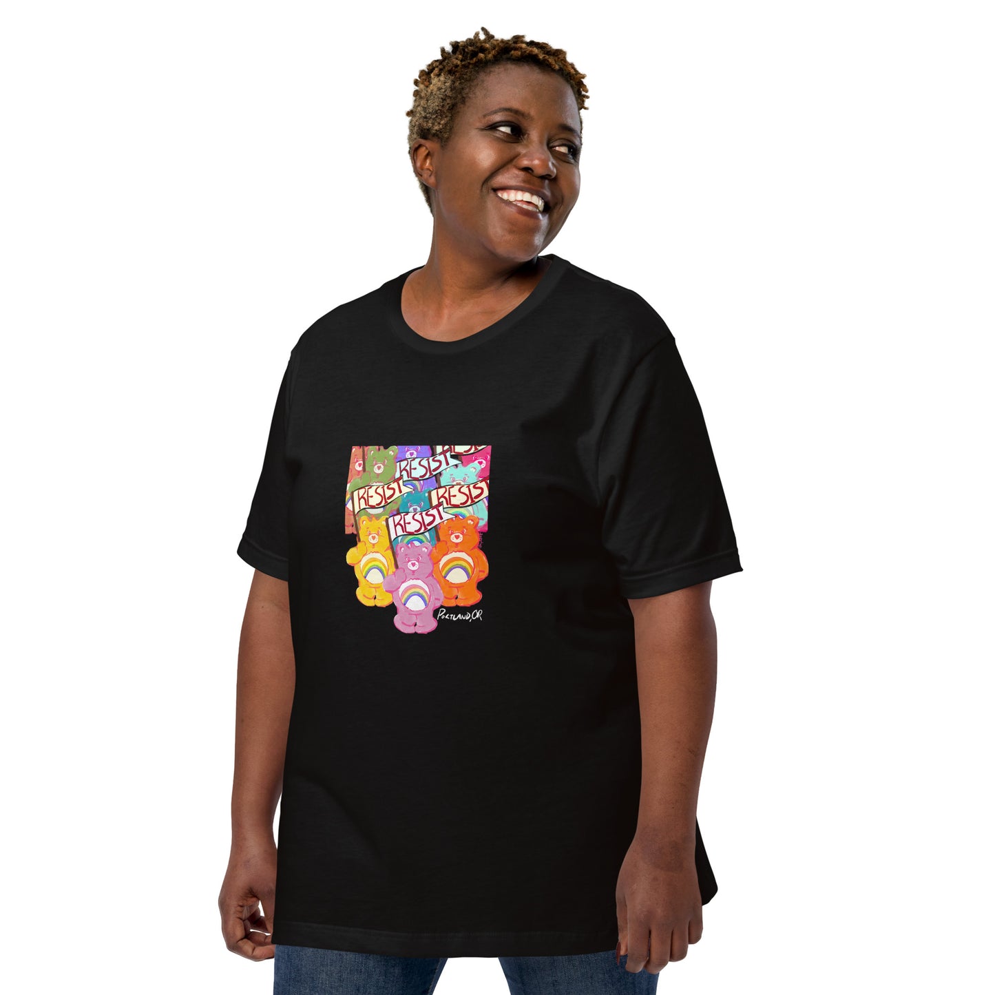 Pop‑art activist Carebear tee