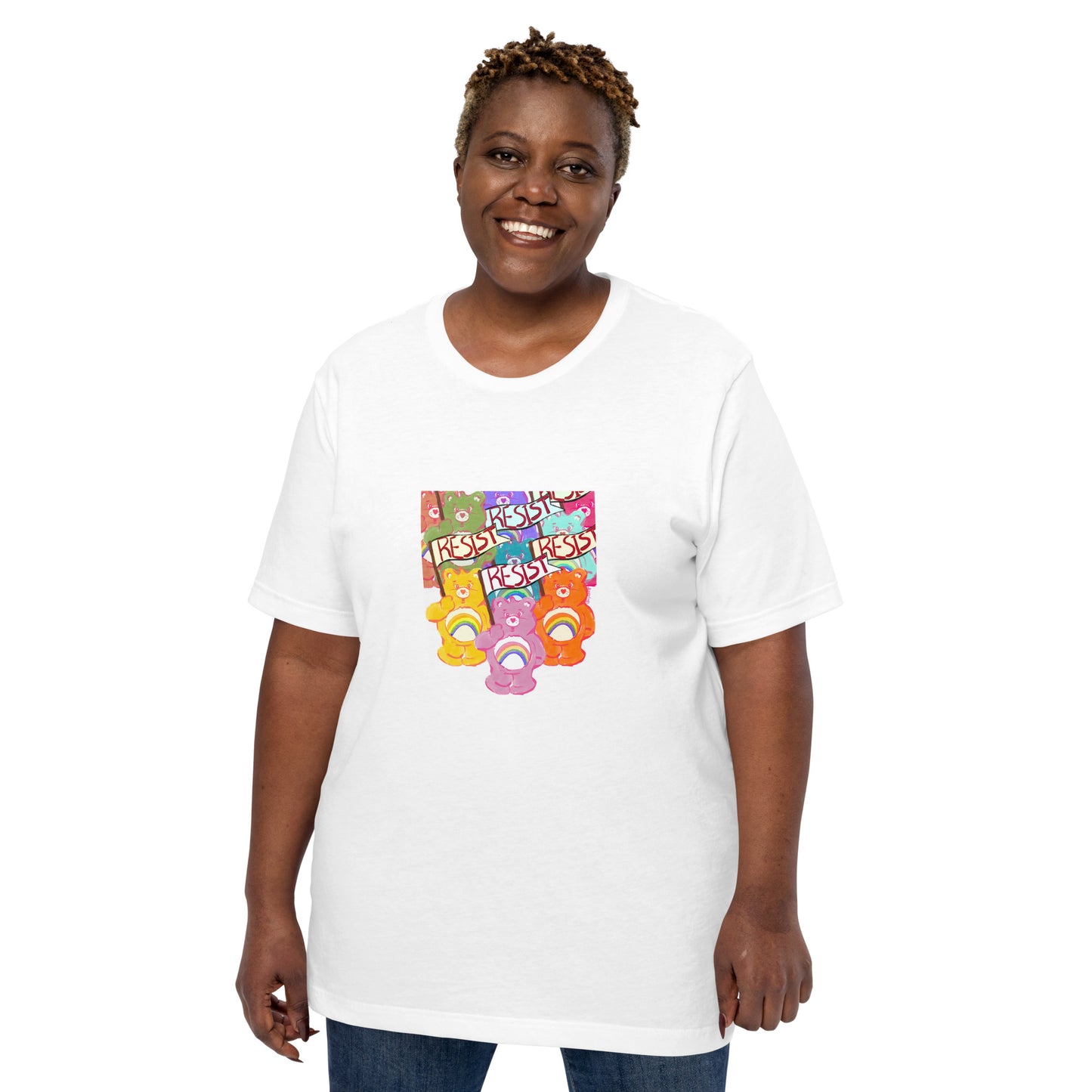 Pop‑art activist Carebear tee