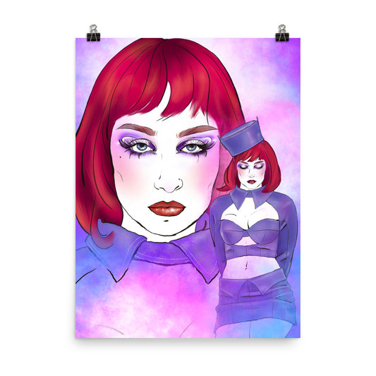Fifth Element inspired Chappell Roan outfit print
