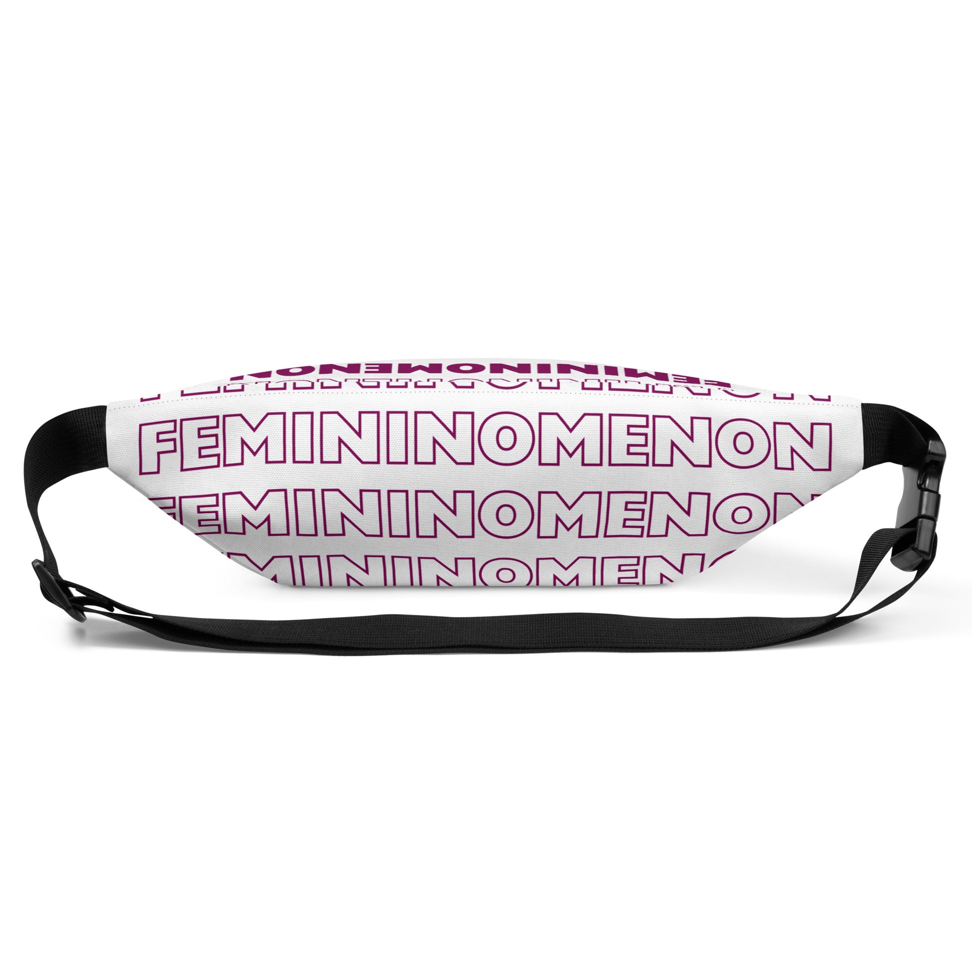 White sling bag with bold Chappell Roan graphic
