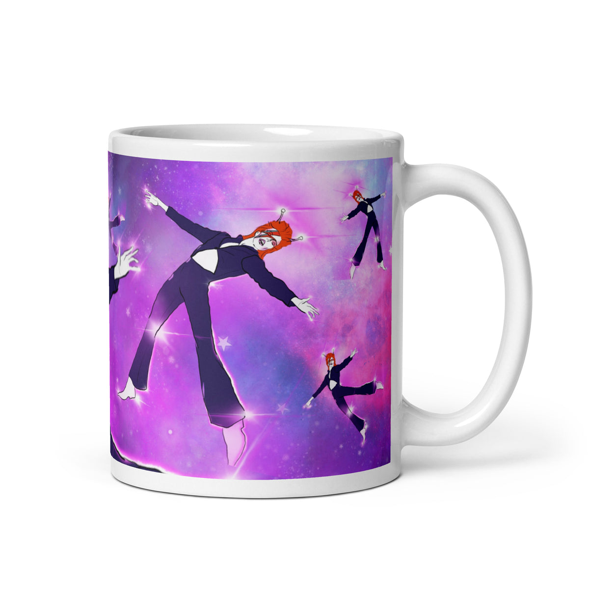 Cosmic Bowie drinkware pop‑art design