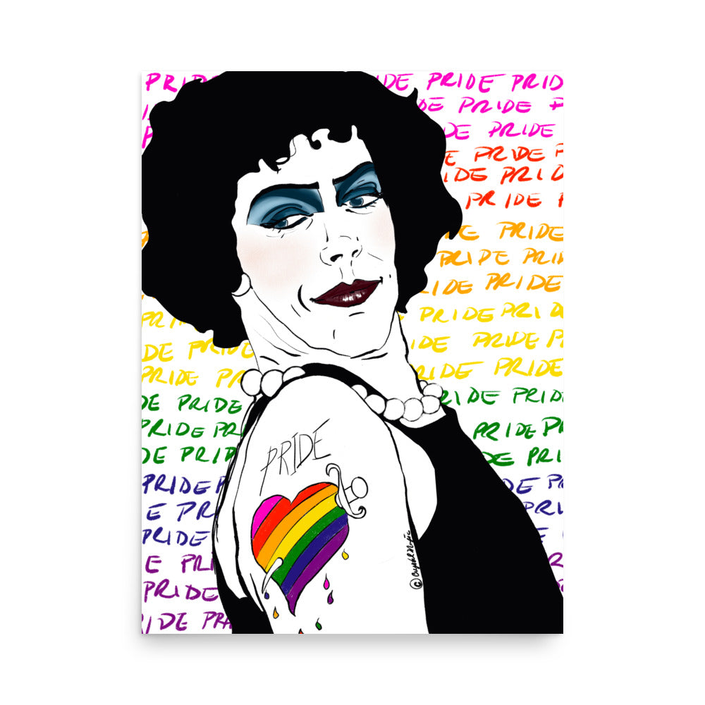 Rocky Horror Picture Show LGBTQ art print
