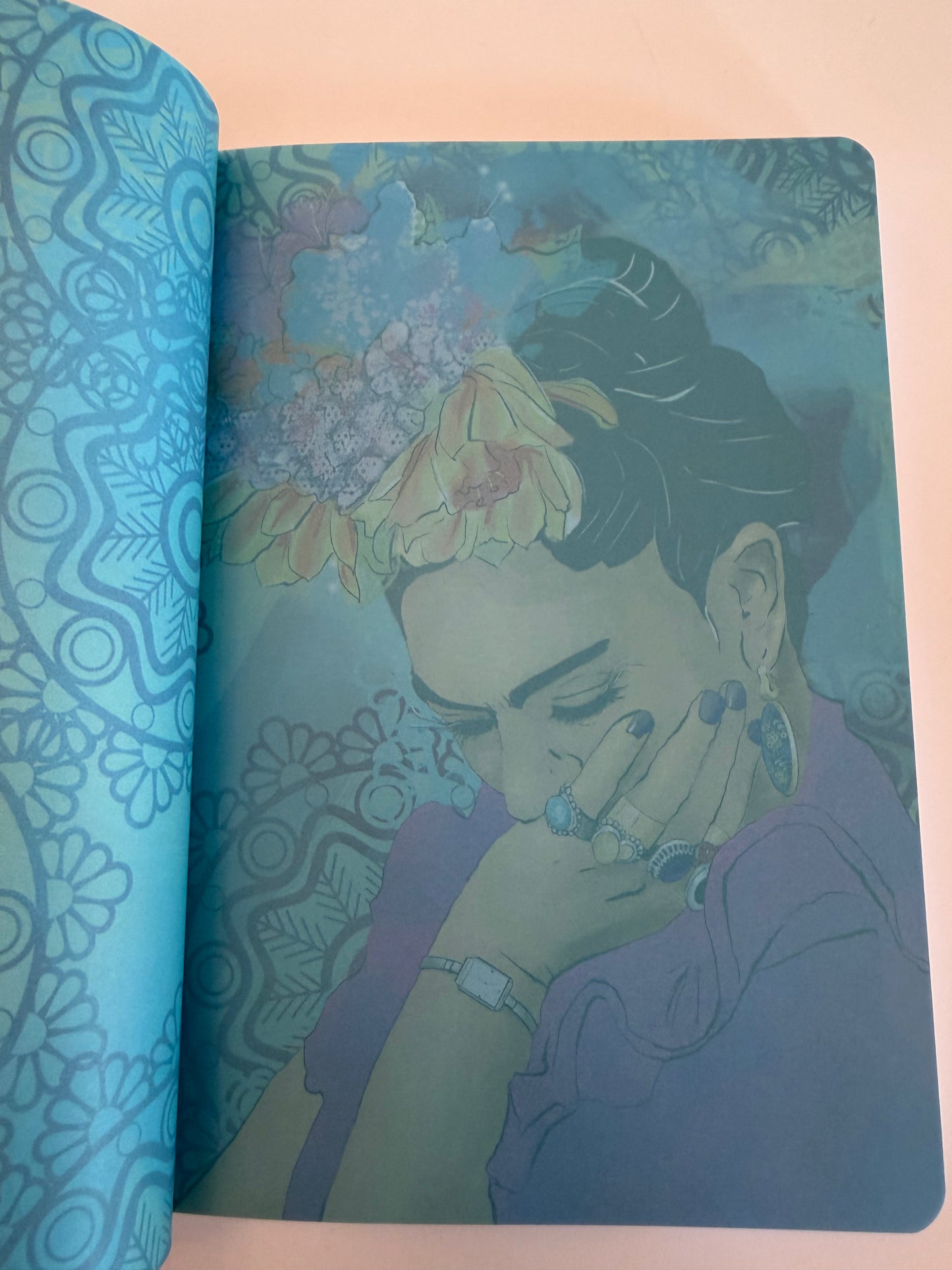 Frida Kahlo Pop-art Softcover Journal