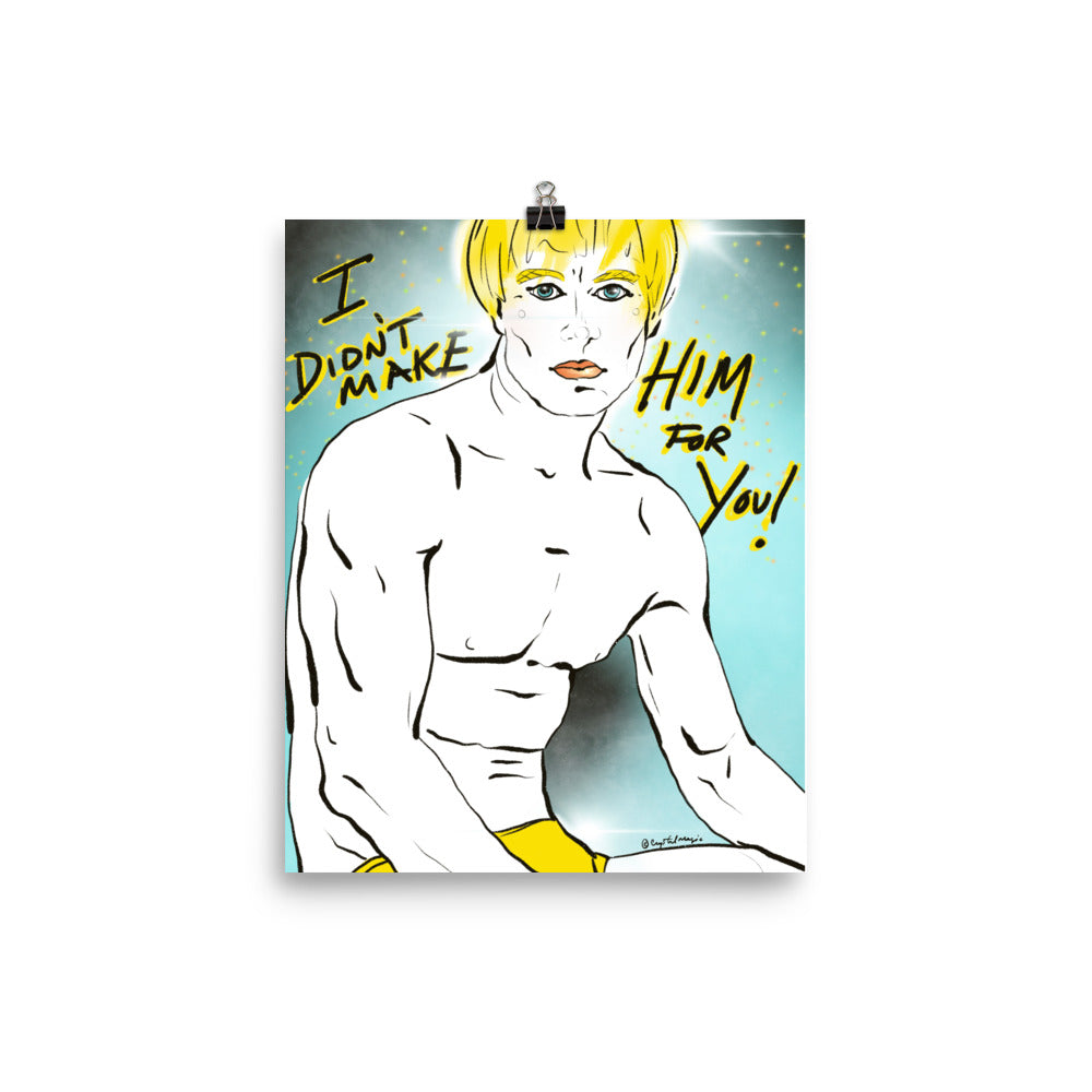 Crystal Creates Magic Rocky Horror illustration