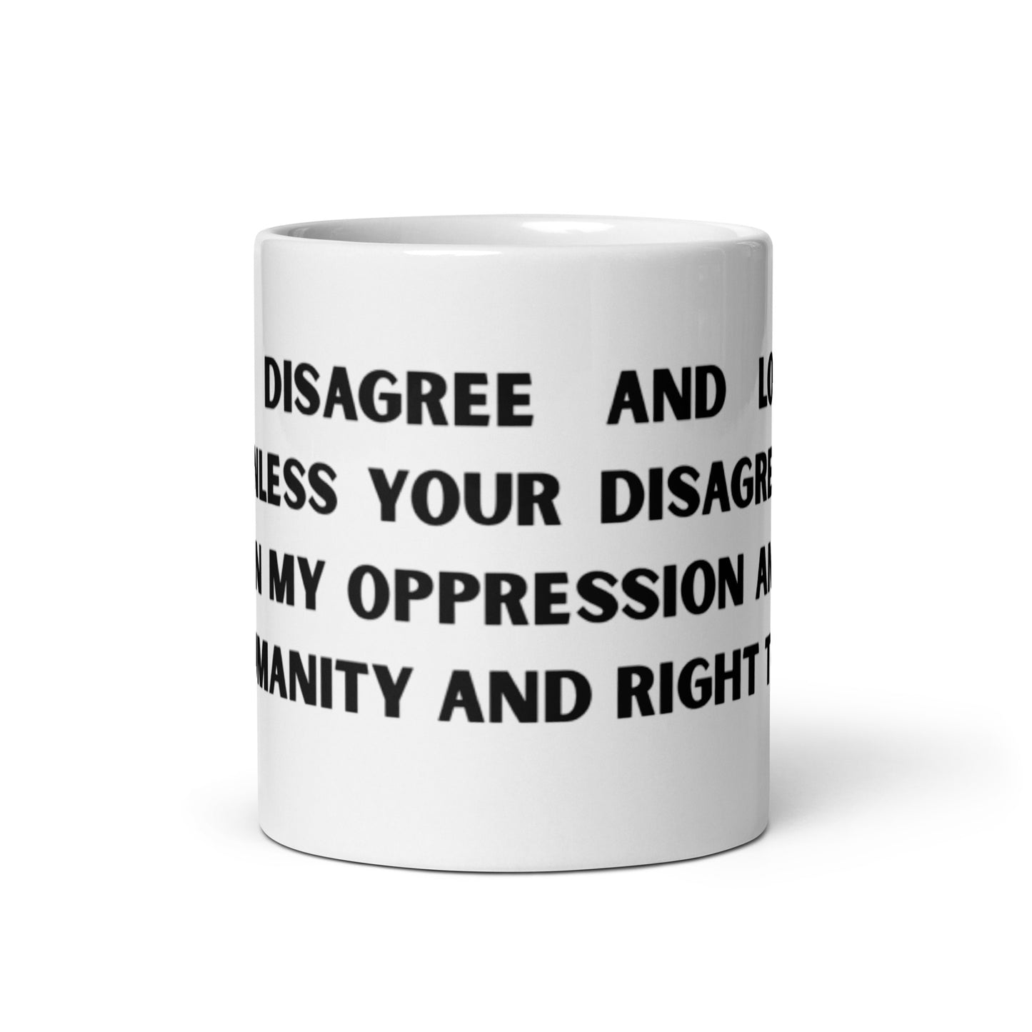 Baldwin portrait coffee cup in graphic style
