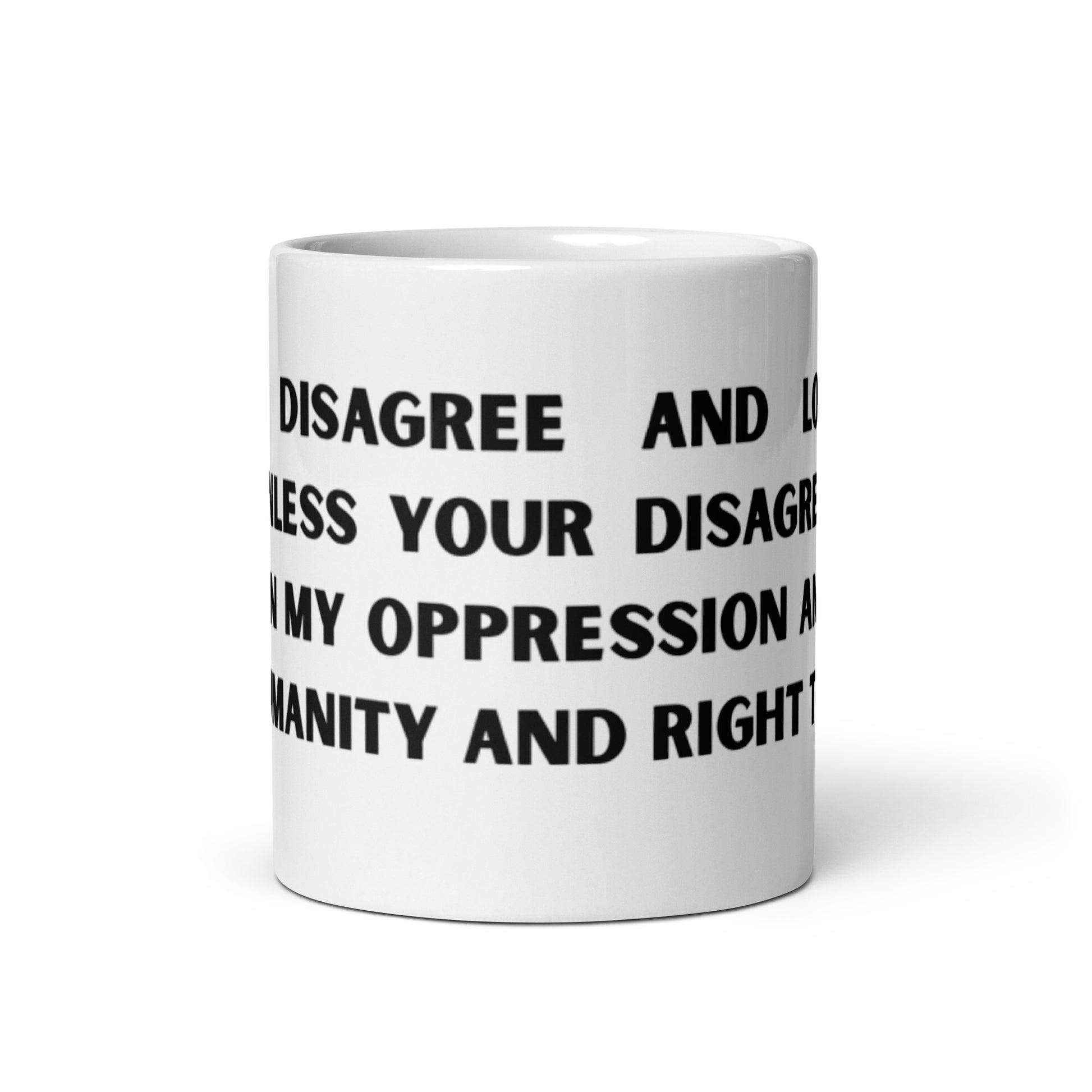 Baldwin portrait coffee cup in graphic style
