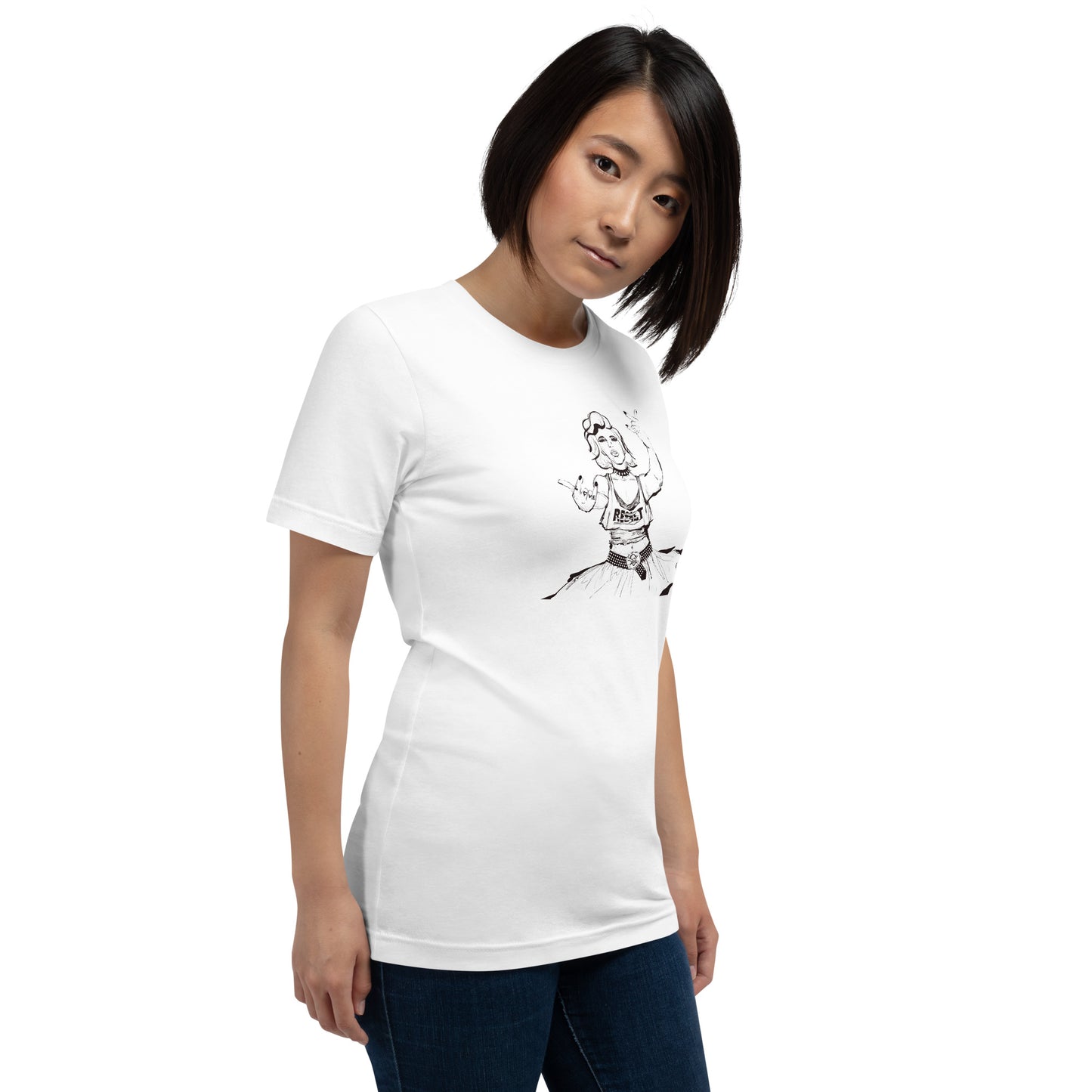 Feminist punk Marilyn Monroe graphic tee