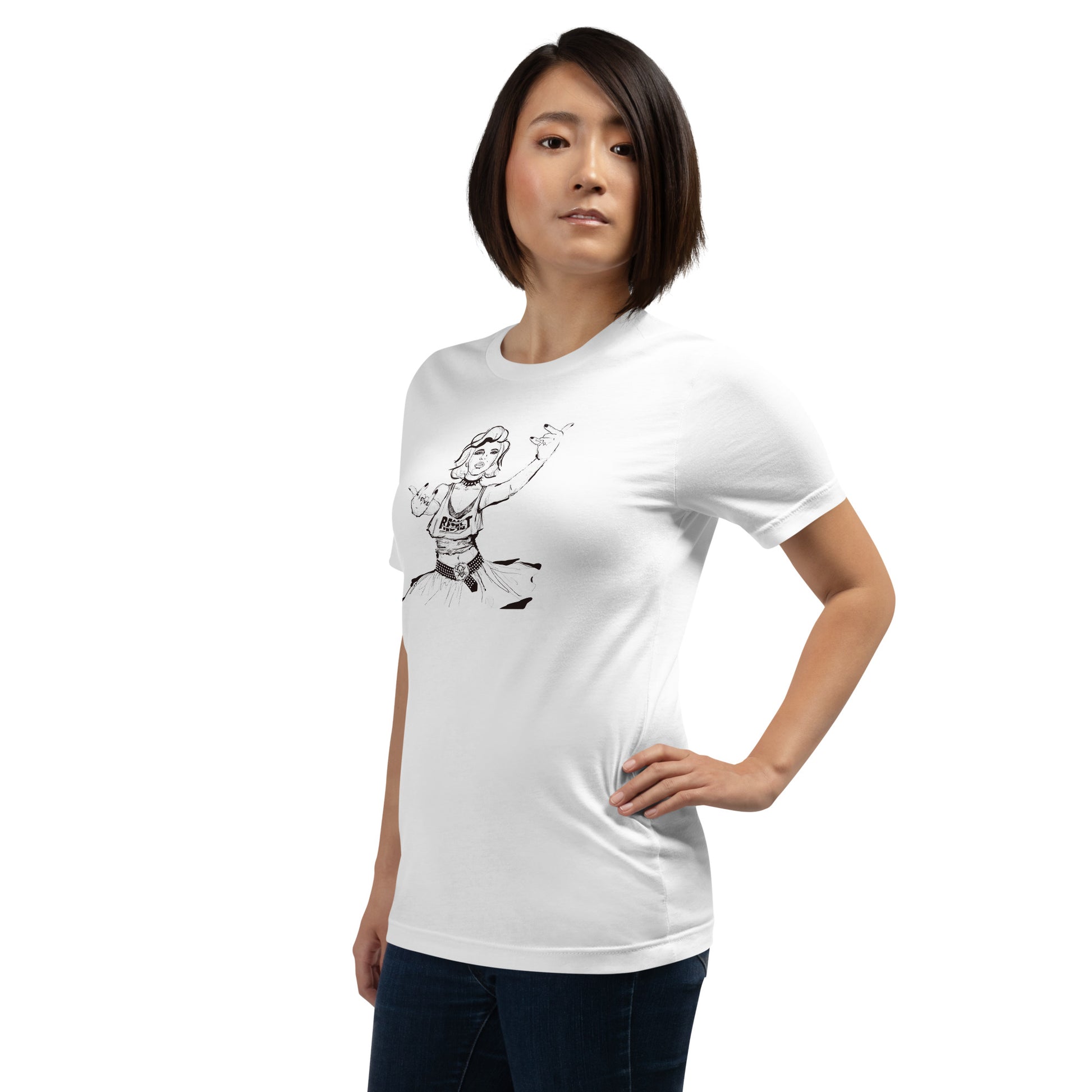 Feminist punk Marilyn Monroe graphic tee