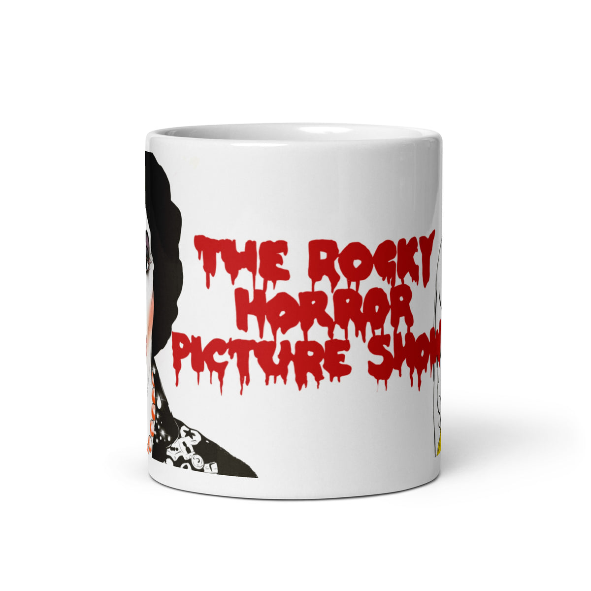 Rocky Horror Picture Show mug with Frank‑N‑Furter and Rocky
