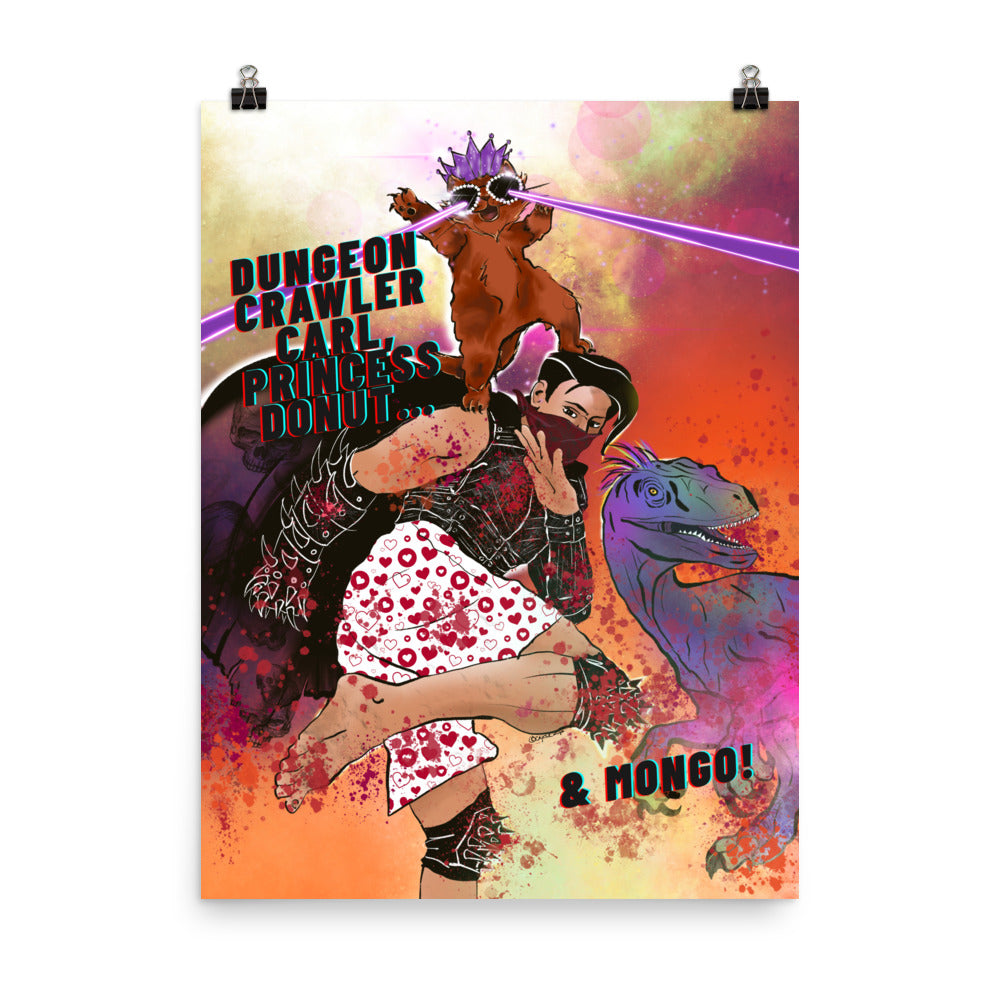 Dungeon Crawler Carl fan art print